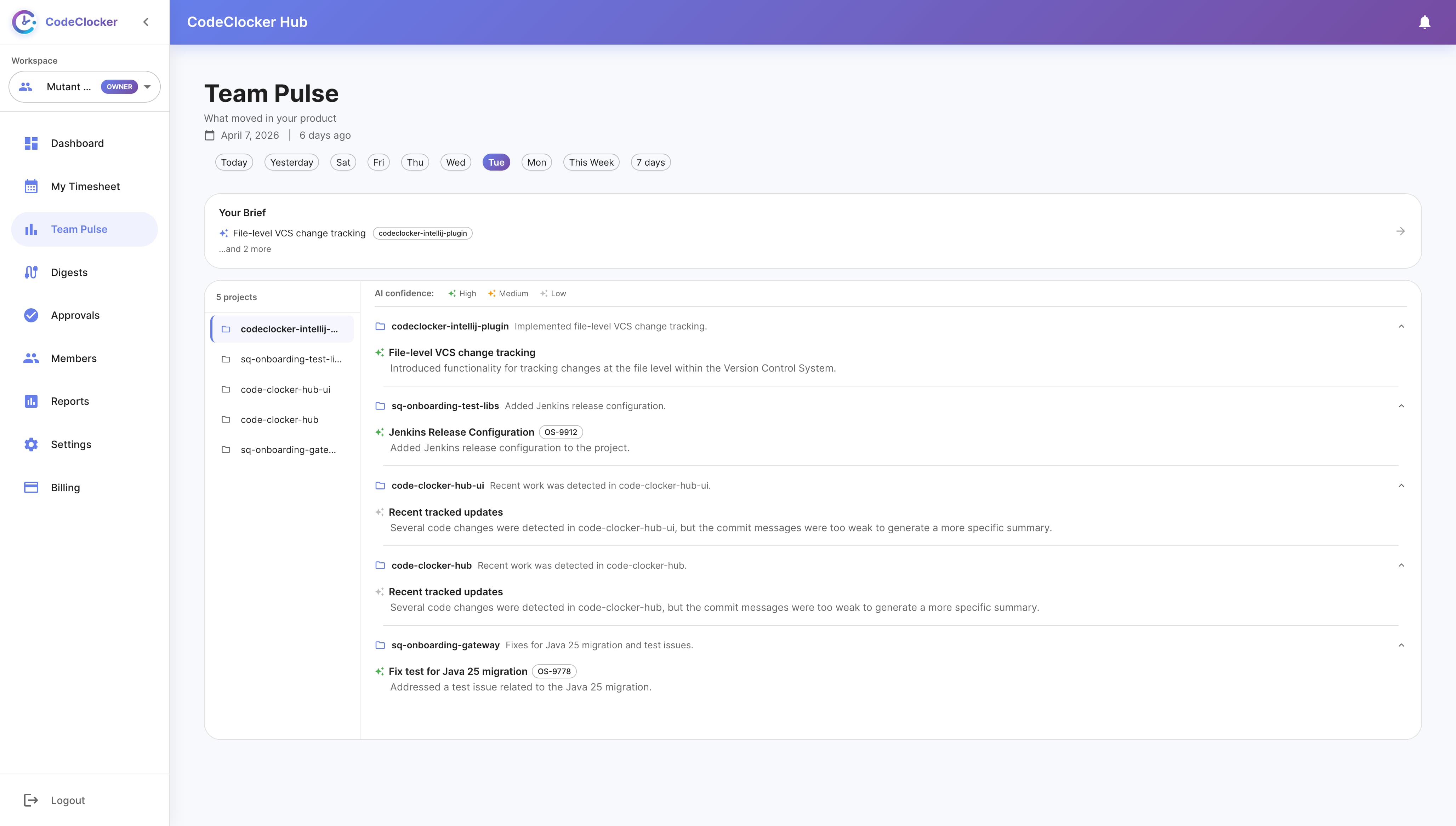 CodeClocker AI-Powered Daily Digest Email